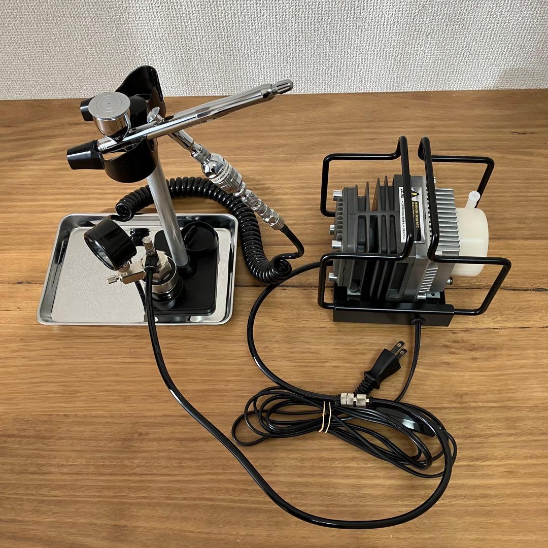 クレオス Mr.リニアコンプレッサーL5&レギュレーター エアブラシセット