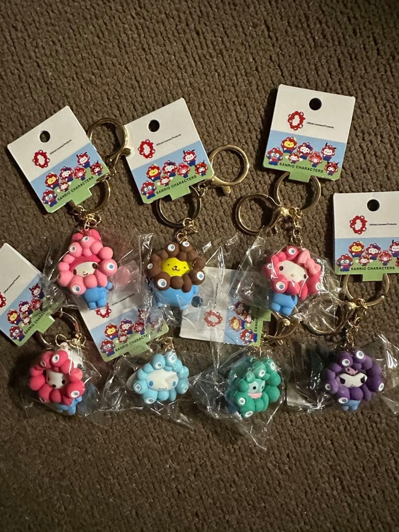 サンリオ ミャクミャクなりきりパステルカラー キーホルダー 7種