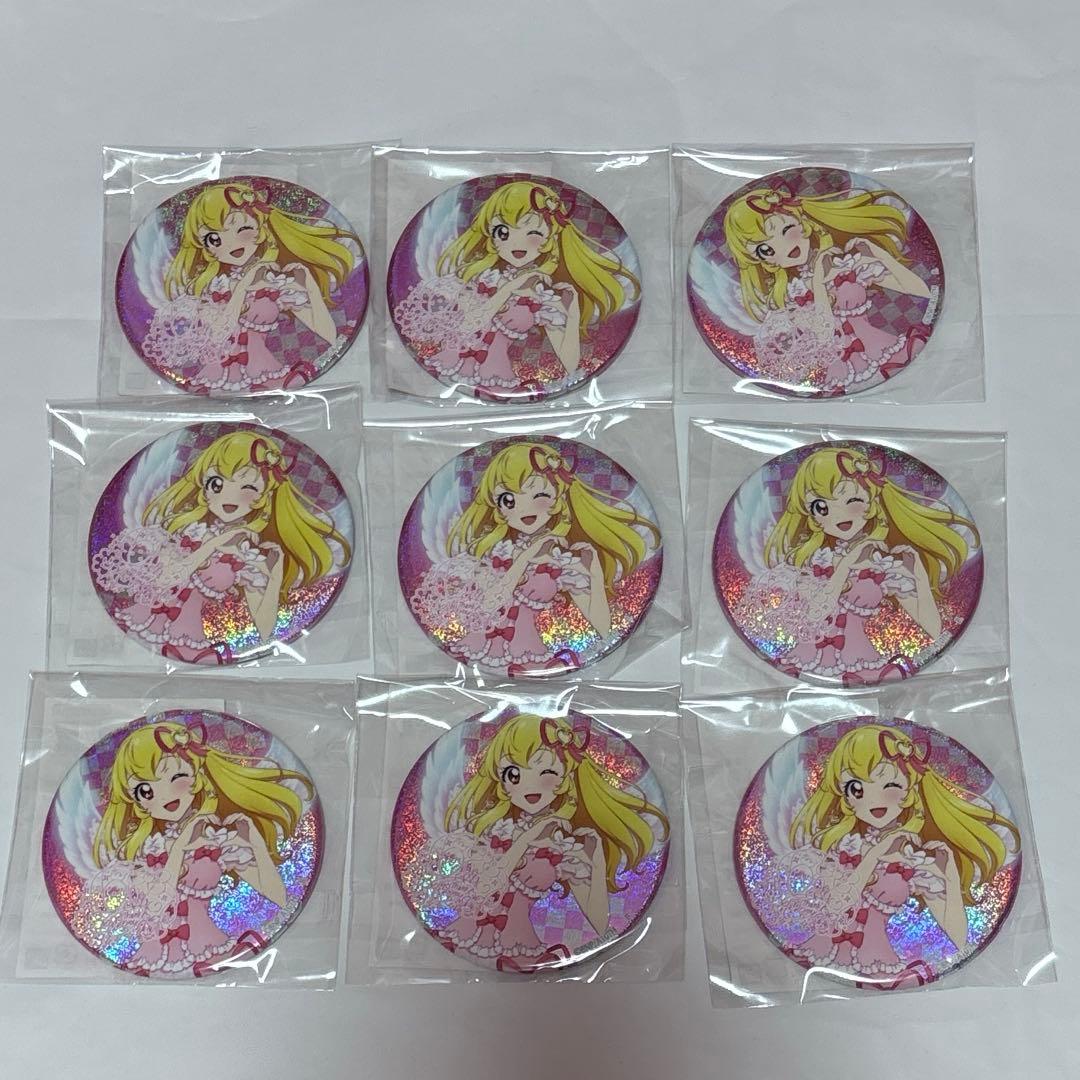 アイカツ！オールアイカツ！ オーロラキス BIGホロ缶バッジ 星宮いちご