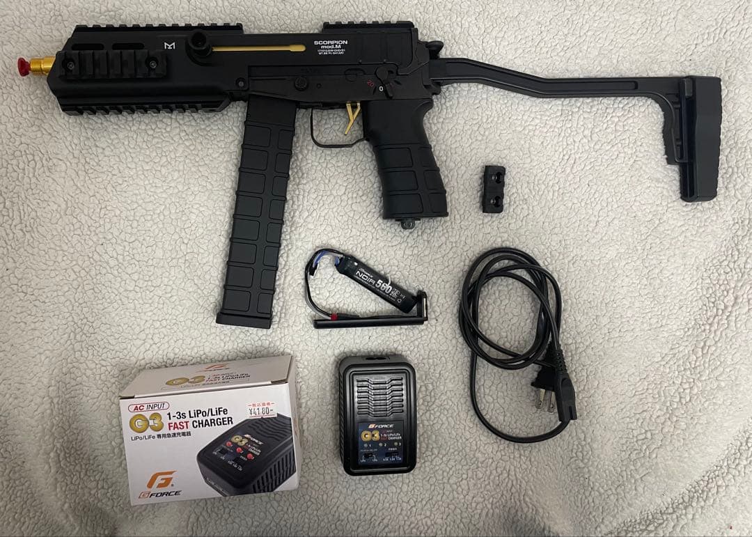 東京マルイ　スコーピオンmod 電動ガン LiPoバッテリー付き Amazon.co.jp: 【東京マルイ】バッテリーセット スコーピオン MOD.M