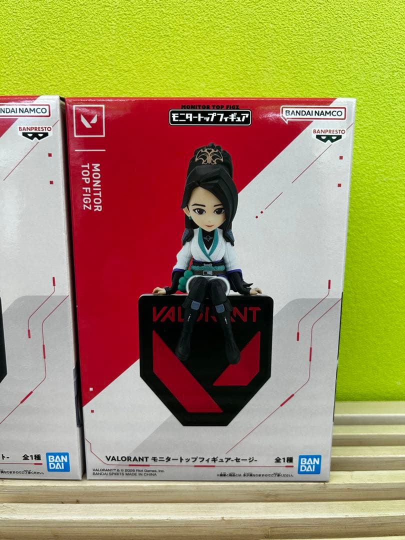 VALORANT モニタートップフィギュア ジェット セージ 全2種セット