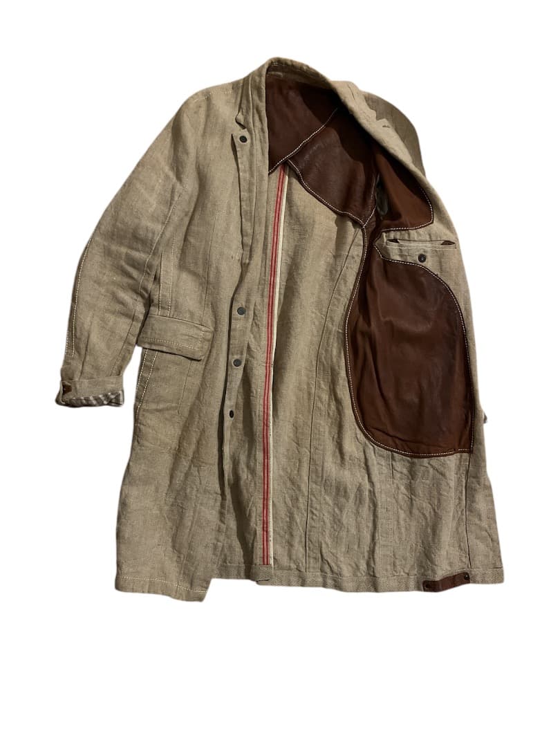 値下げ/ISAAC SELLAM/アイザック・セラム/リネン/コート/L 69 by Isaac Sellam - LC Pants Sponge Black – isaac-sellam