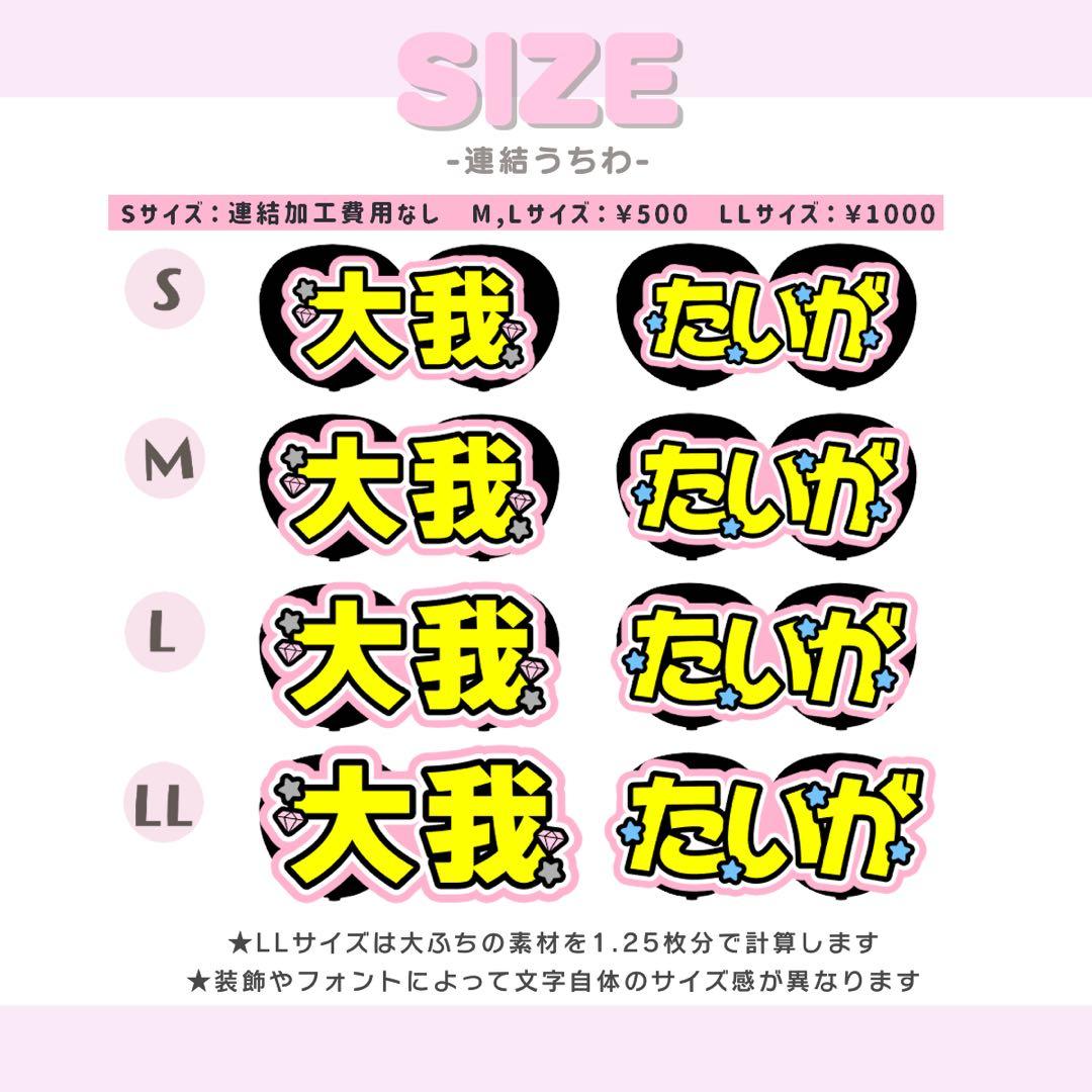 ♡ うちわ文字 オーダー うちわ屋さん 文字パネル ネームボード