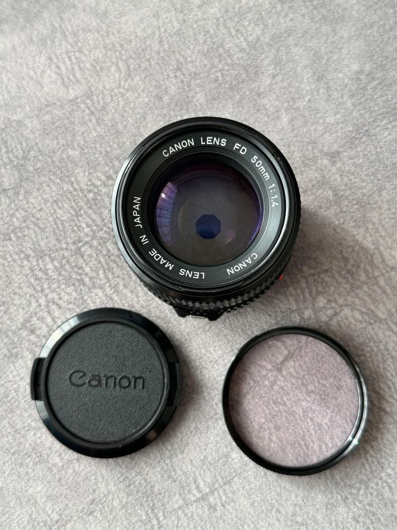 電源確認済】Canon AE-1 Program＋ FDレンズ2本+各種備品