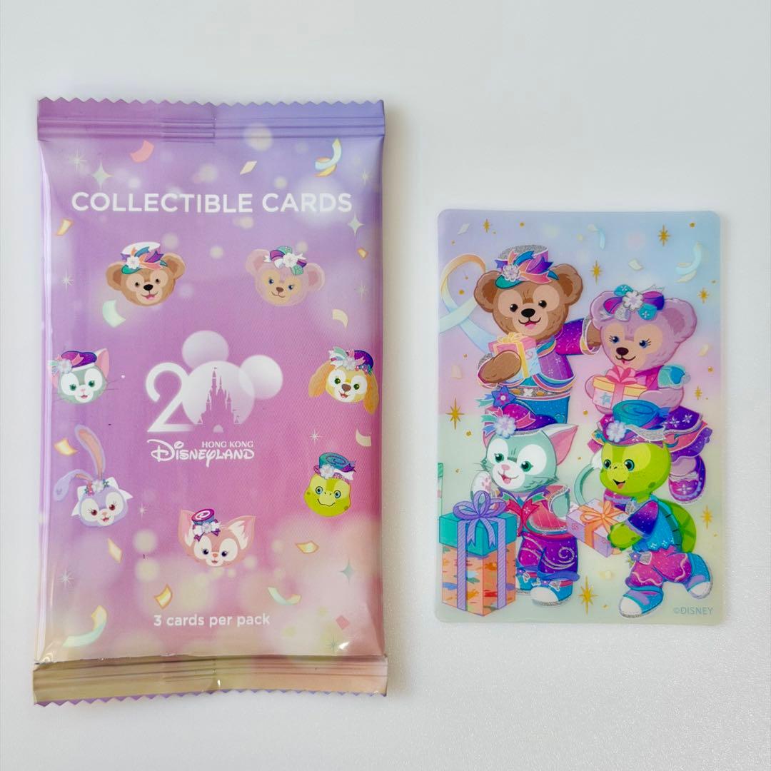 香港ディズニー20周年 コレクタブル ダッフィー＆フレンズ レア クリア