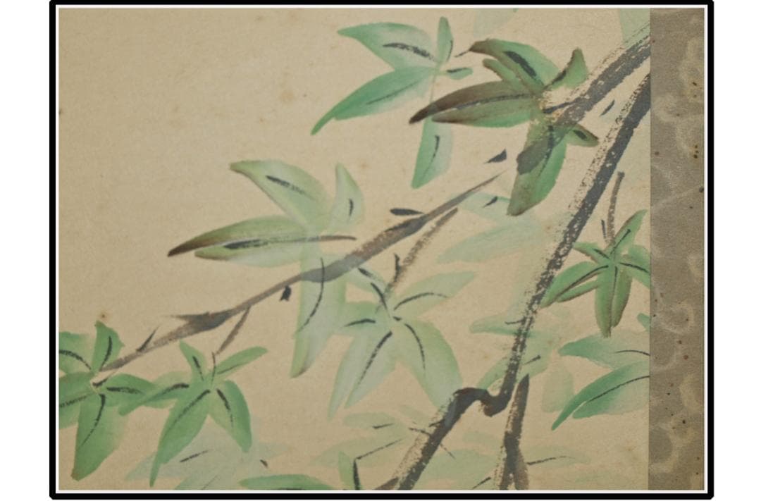 日本江戸時代肉筆掛け軸そ※8激安骨董品古美術 X1173C16-4