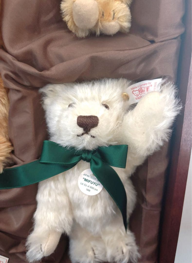 JAPAN BABY BEAR SET MASAKO STEIFF 限定 ベア