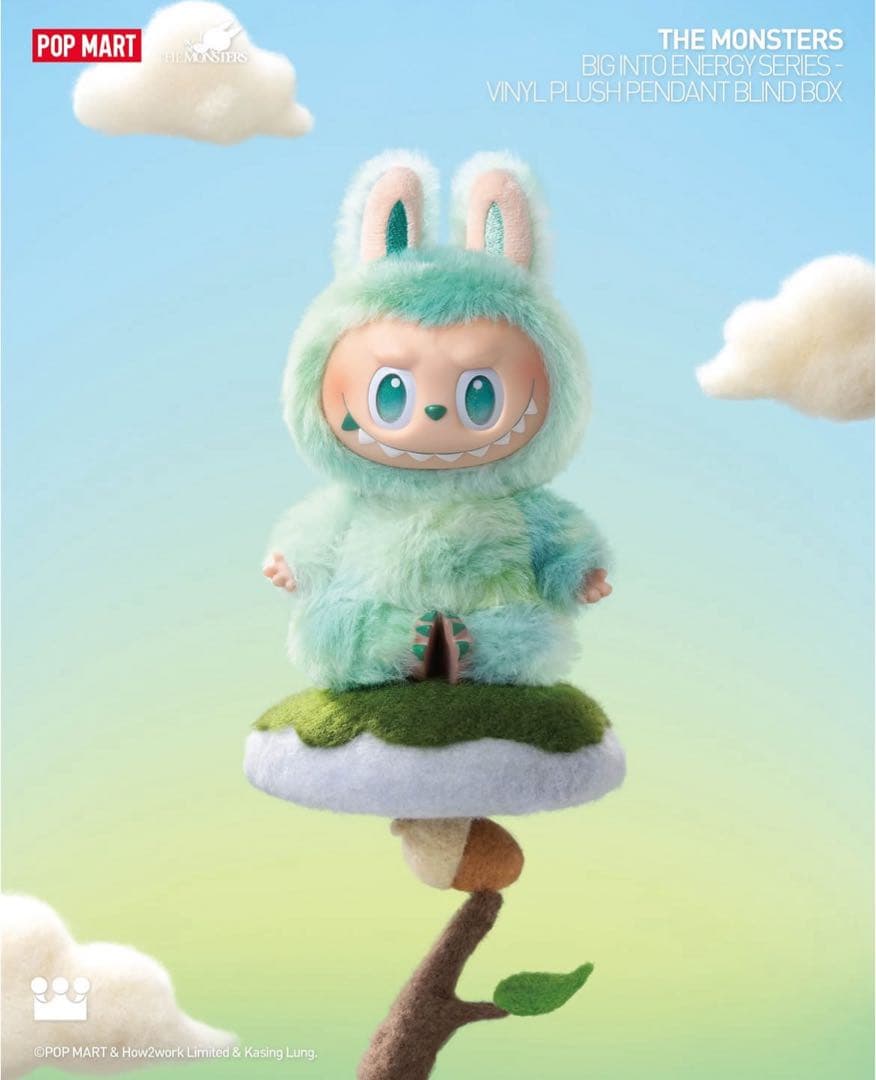 正規品】ラブブ Labubu 第3世代 Big into energy - メルカリ