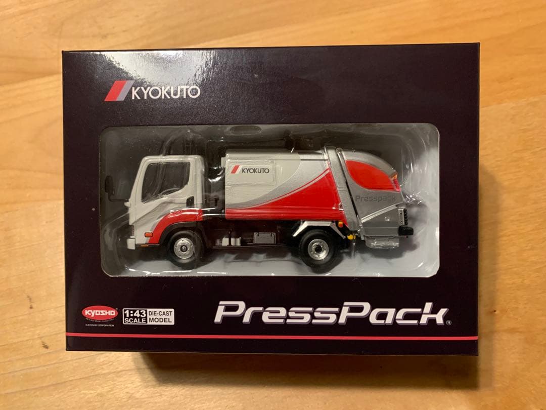 KYOKUTO PressPack 1:43 ミニカー Amazon | 京商 極東開発工業 1/43 プレスパックパッカー車 ダイ