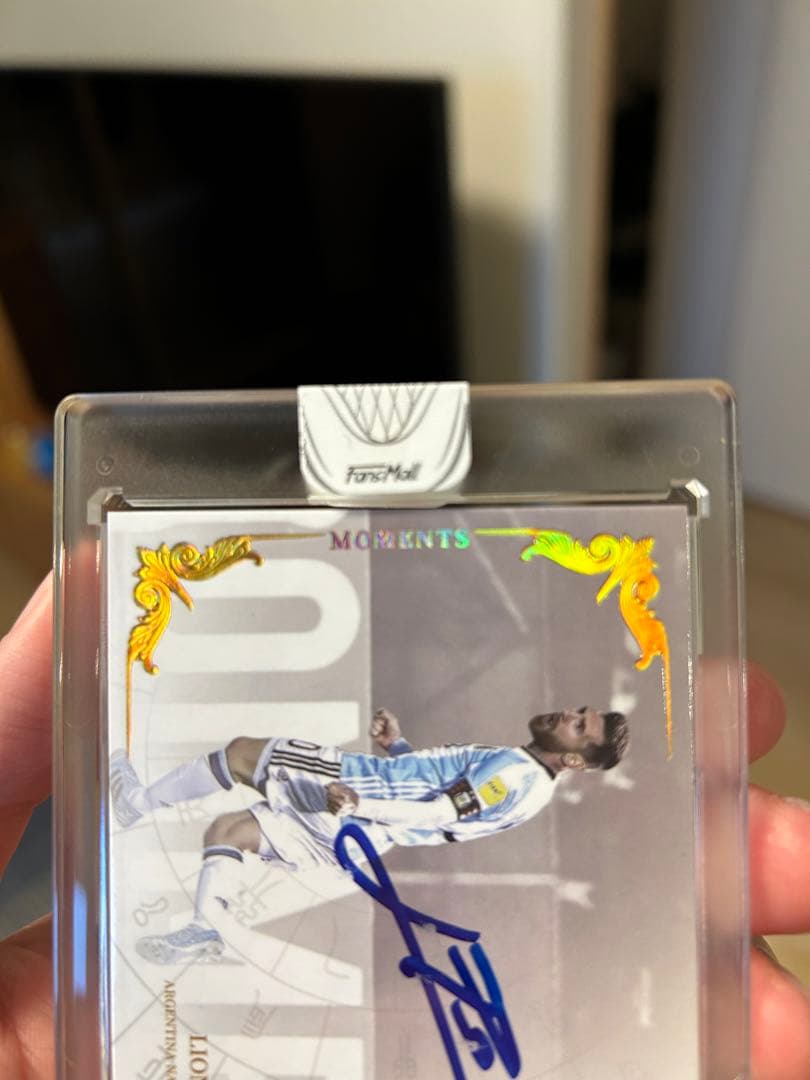 メッシ サインカード messi サッカー 大谷翔平 panini topps