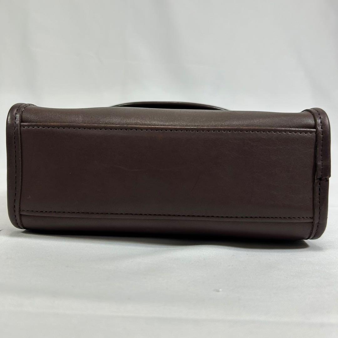 美品】オールドコーチ 9985 2way ハンドバッグ ターンロック 斜め掛け