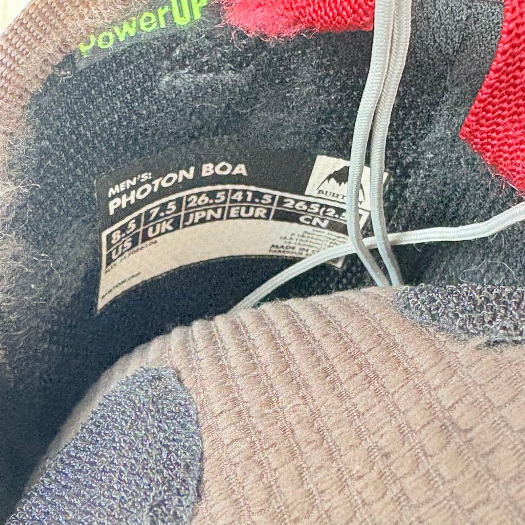 BURTON PHOTON ダブルBOA スノーボードブーツ 26.5cm