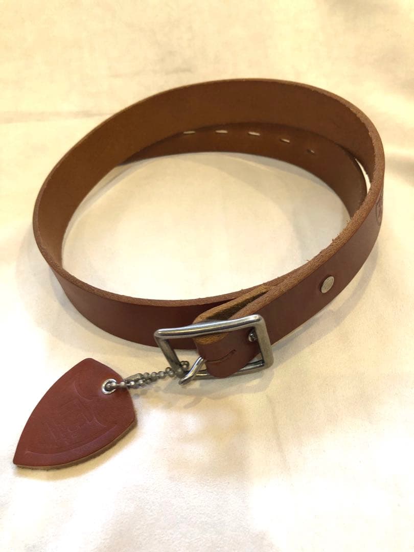 HTC Belt #25th Plain 1.25 LT.BROWN 34インチ 000000005001_tCfiPBs.jpg