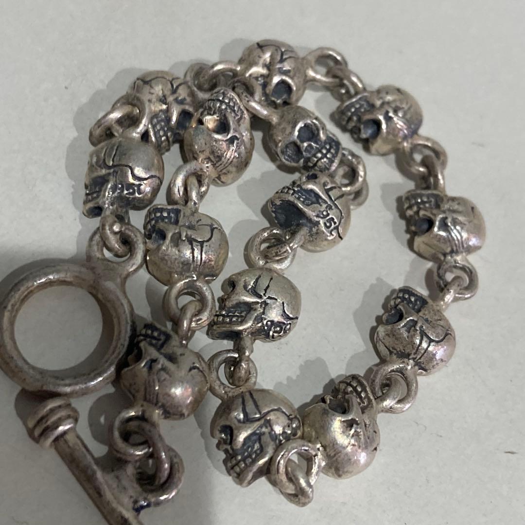 シルバー 950 ヴィンテージ silver ブレス 31.5g 銀 925