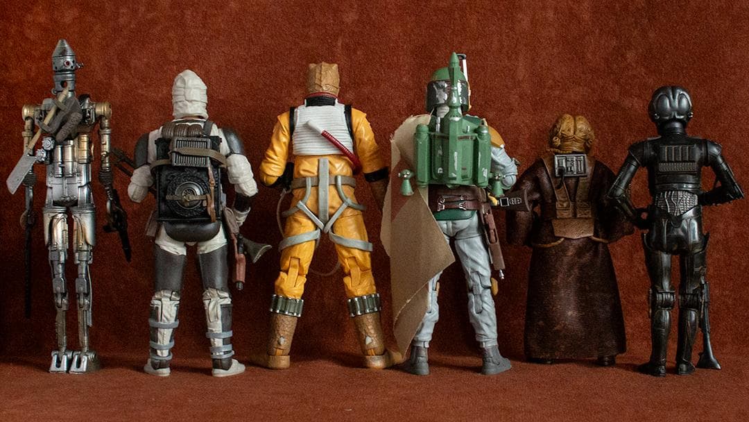 Hasbro ブラックシリーズ 6インチ 賞金稼ぎ6体セット ボバ・フェット