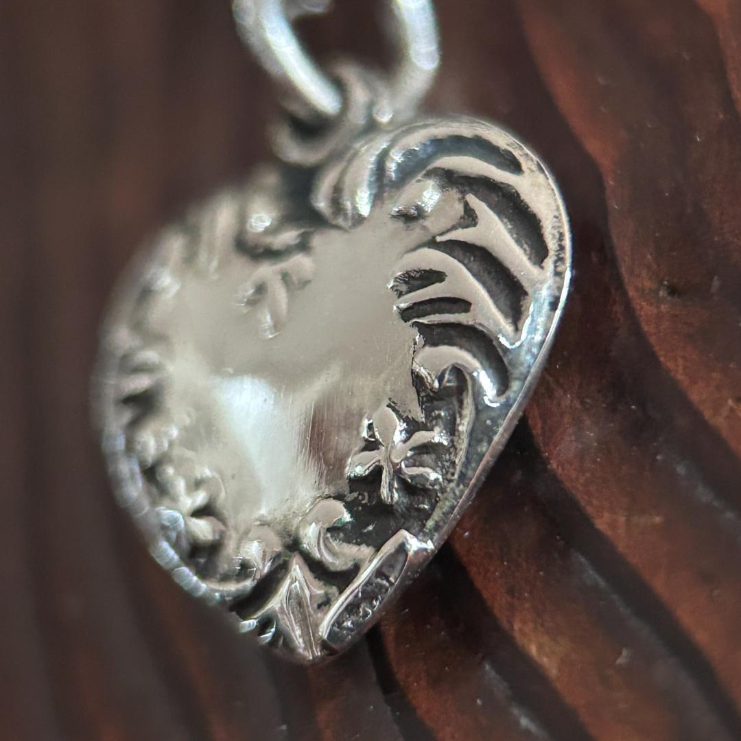 スウィートハートジュエリー WW2 シルバー エンジェル リーフ フラワー