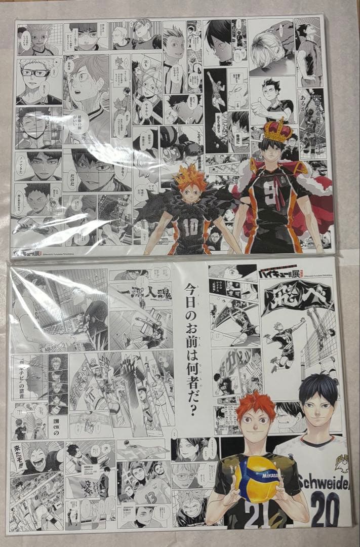 ハイキュー‼︎原画展FINAL アートボード [挑戦者たち/日向と影山] Amazon.co.jp: ハイキュー!! フルカラー BIGアートボード 挑戦者たち