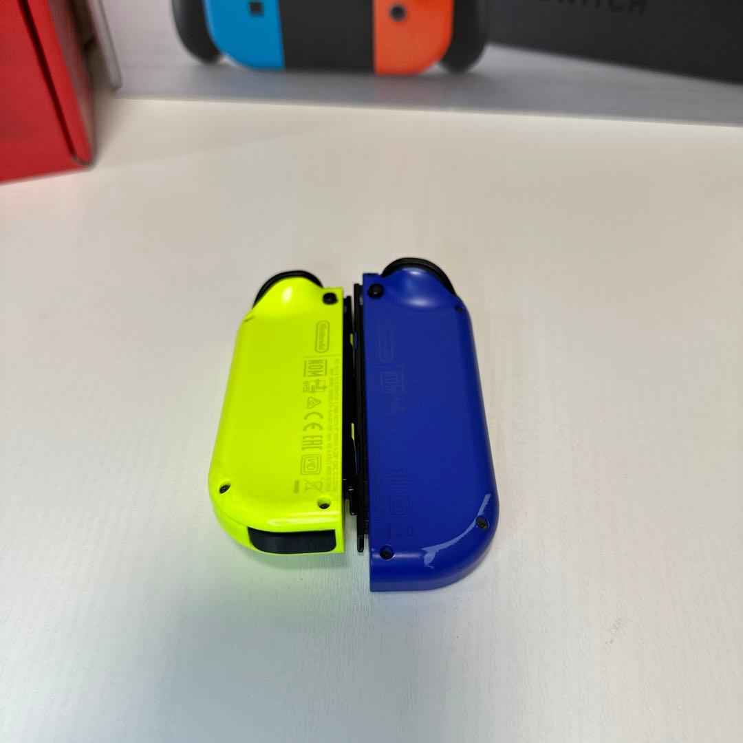 Nintendo switch 本体 バッテリー強化版 ジョイコン ジャンク - メルカリ