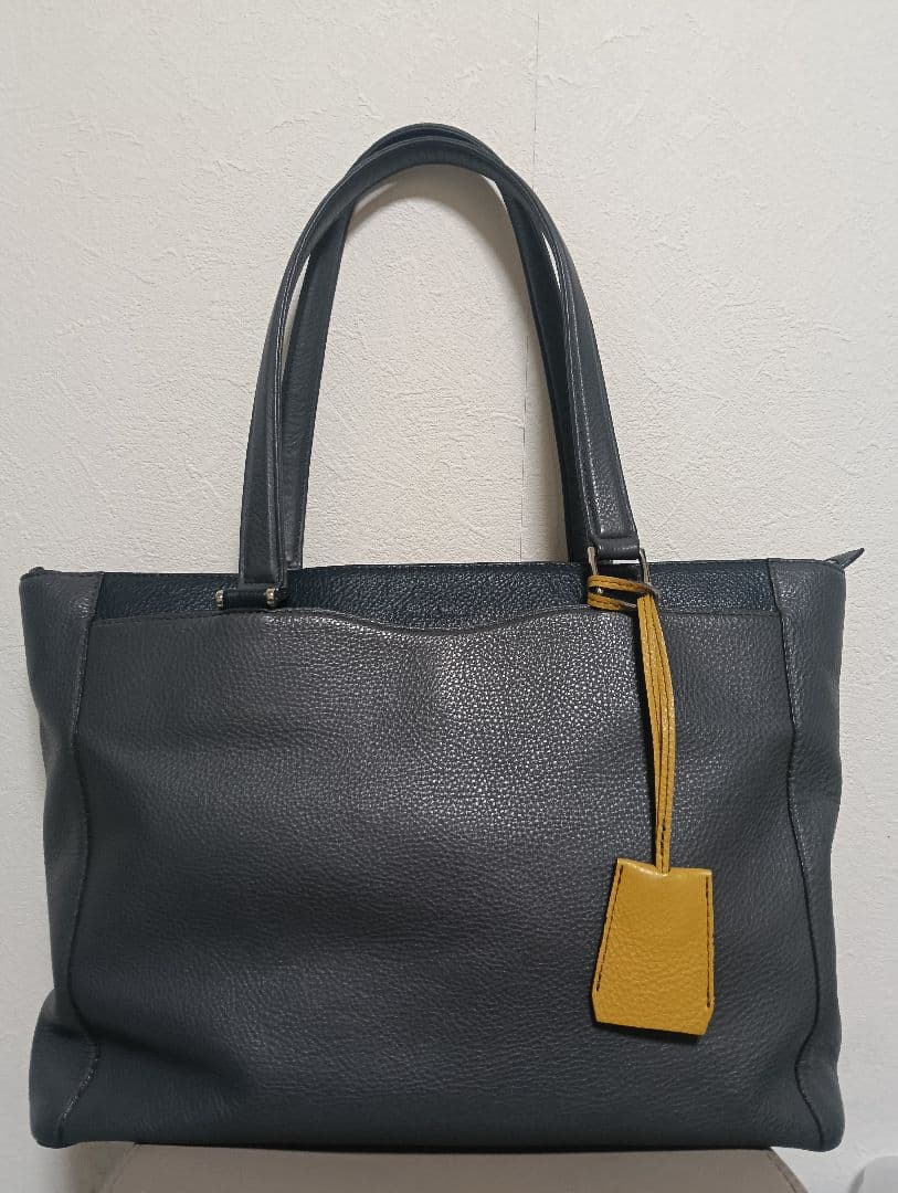 FUJITAKAフジタカ ビジネス トート バッグ グレーネイビー レザー A4 レザートートバッグ A4 / FUJITAKA（フジタカ）公式 / 本革