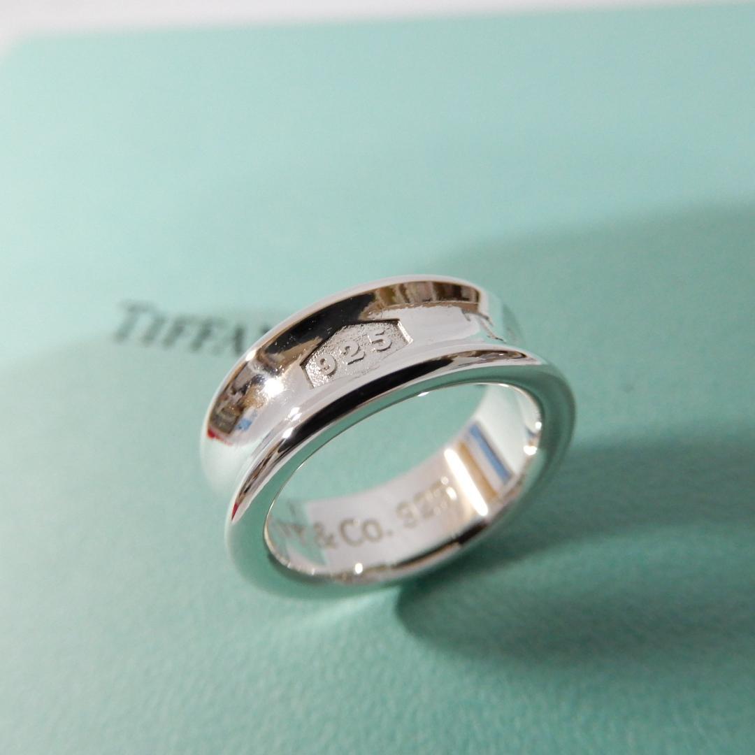 TIFFANY ティファニー ナロー リング 7号 1837 シルバー A12 - メルカリ