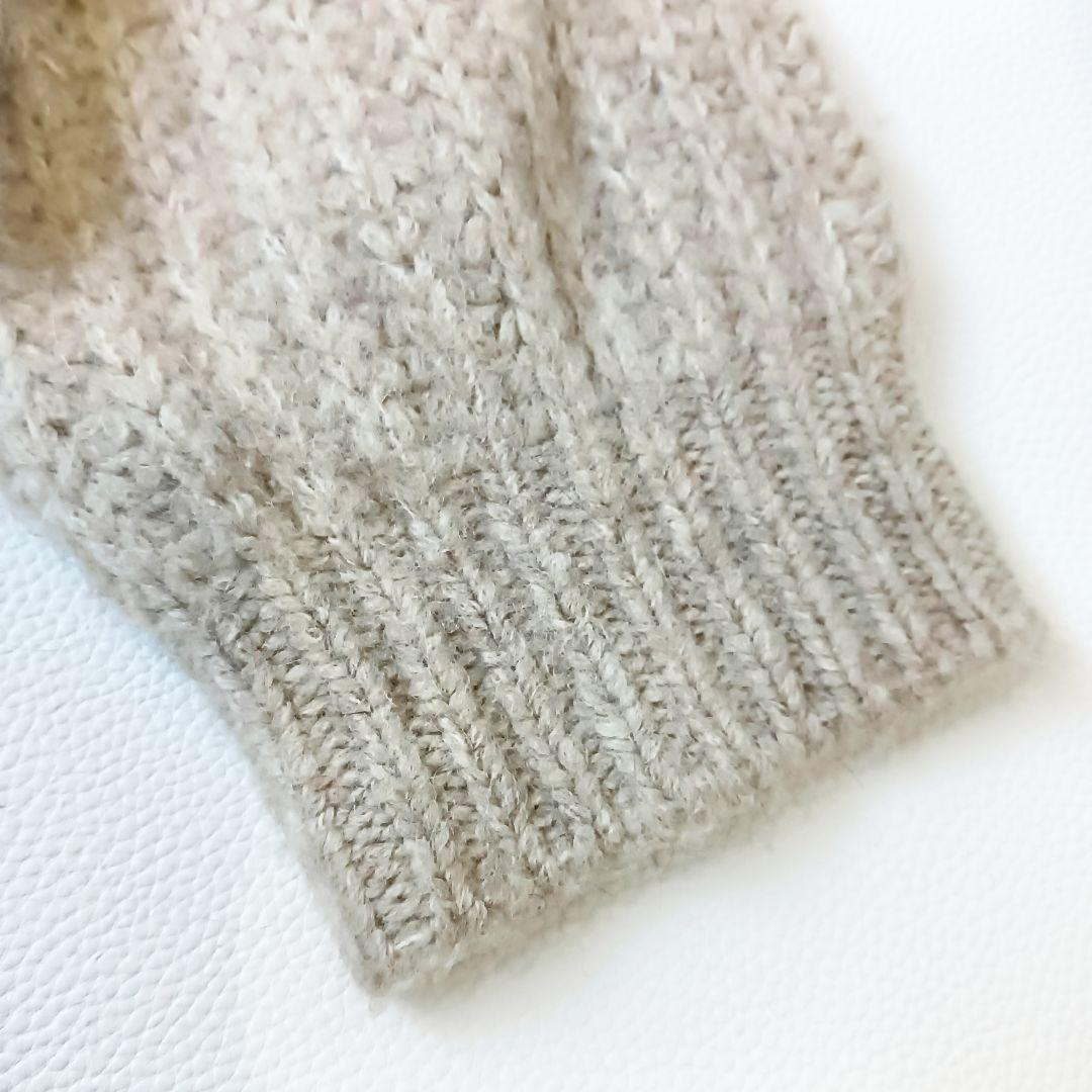 美品✨《NKNIT》YAKU big knitヤクビッグニットゆったりセーター