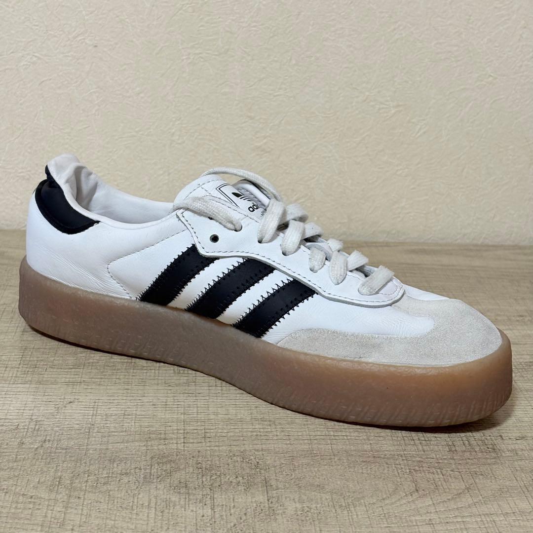 adidas originals SAMBA 24.5cm ホワイト ブラック