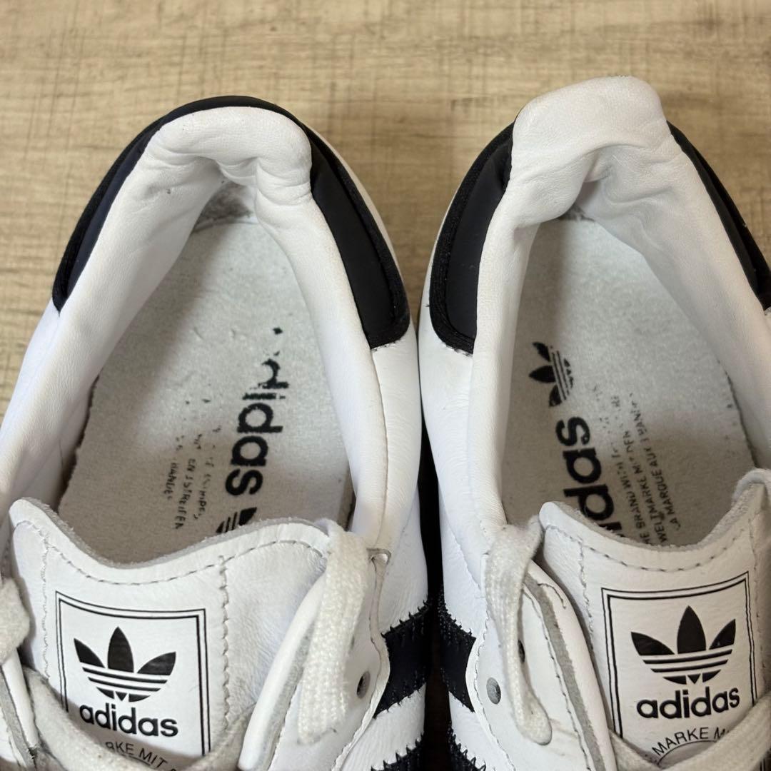 adidas originals SAMBA 24.5cm ホワイト ブラック