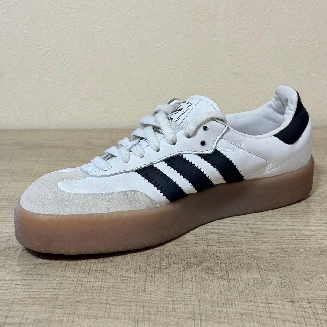 adidas originals SAMBA 24.5cm ホワイト ブラック