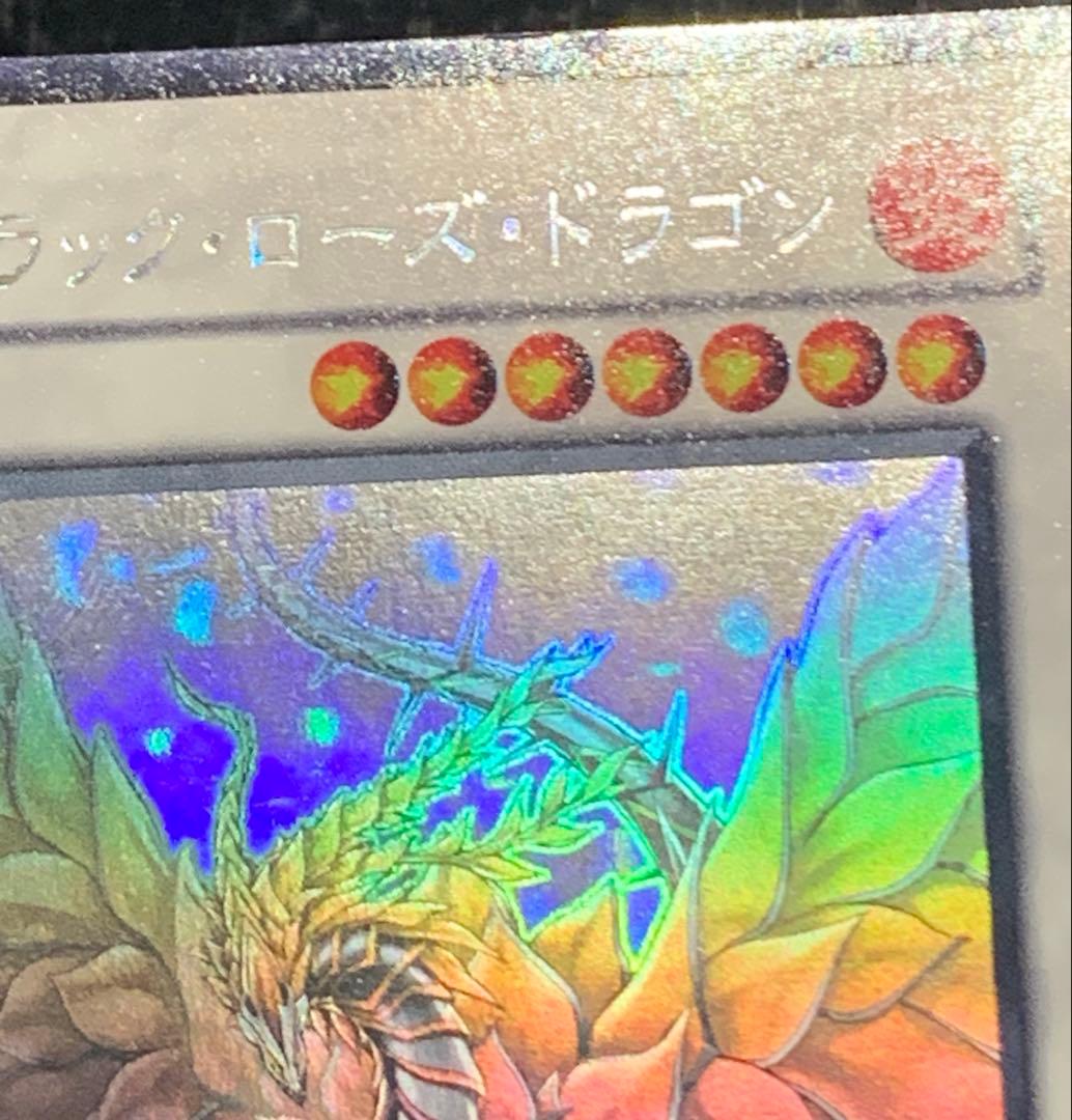 遊戯王　ブラック・ローズ・ドラゴン ホロ