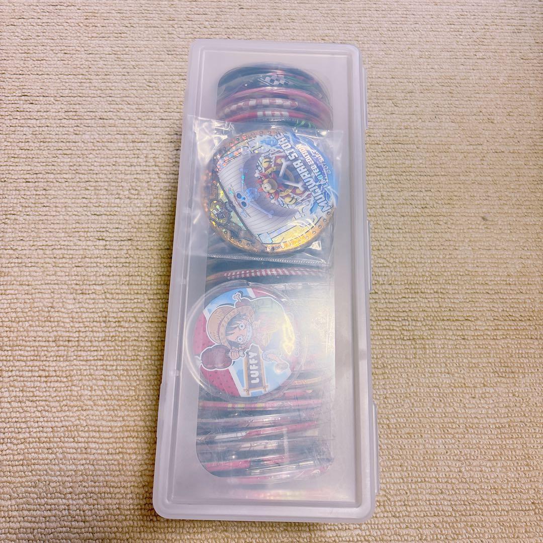 ONE PIECE ルフィ 輩缶バッチ 35個セット 日本限定