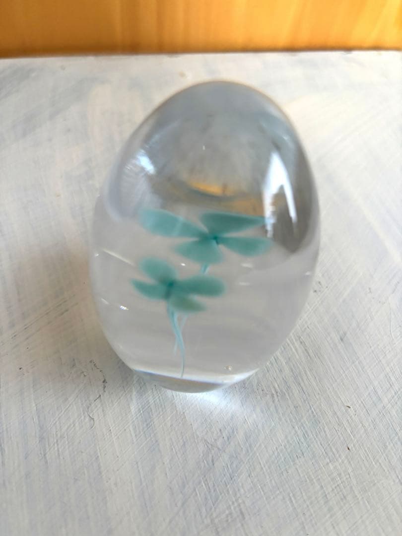 イイノナホさんペーパーウエイト  clover couple