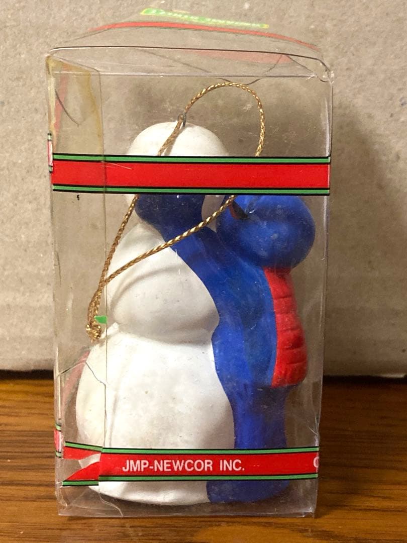 新品 セサミストリート クッキーモンスター 雪だるま クリスマスオーナメント