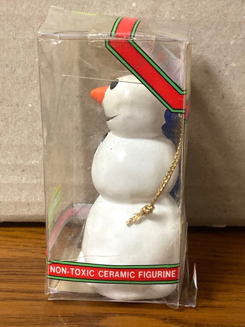 新品 セサミストリート クッキーモンスター 雪だるま クリスマスオーナメント