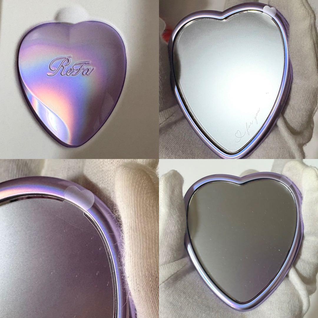 リファ クラブアイラ ハートコームアイラ ミラー シルキーパープル