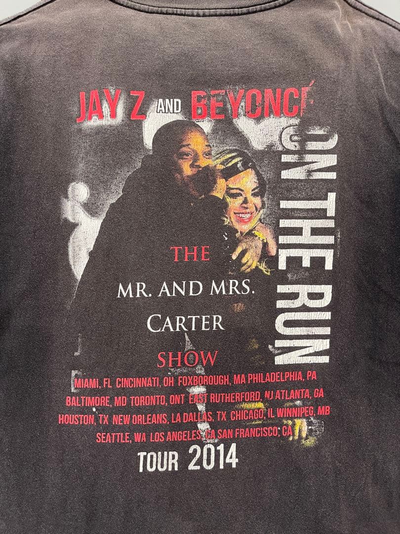 beyonce×JAYZ /on the run tour Tシャツ