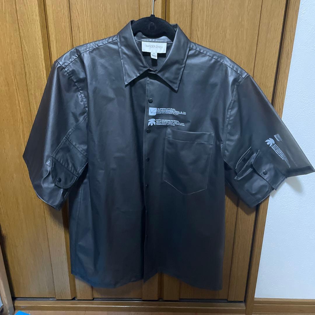 XANDER ZHOU］19AW トランスルーセントシャツ