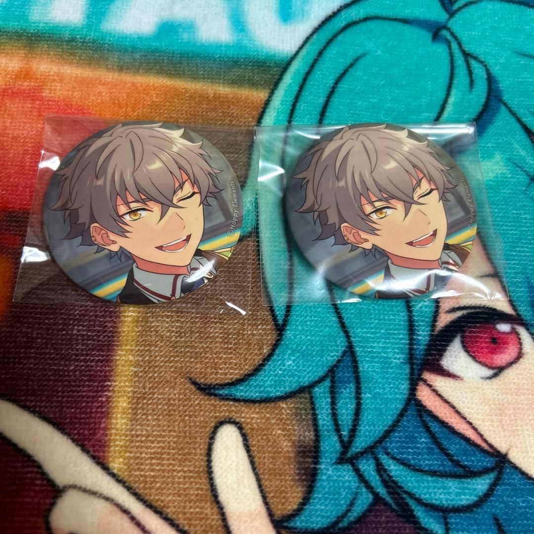 あんスタ大神晃牙缶バッチ2個まとめ売り - メルカリ