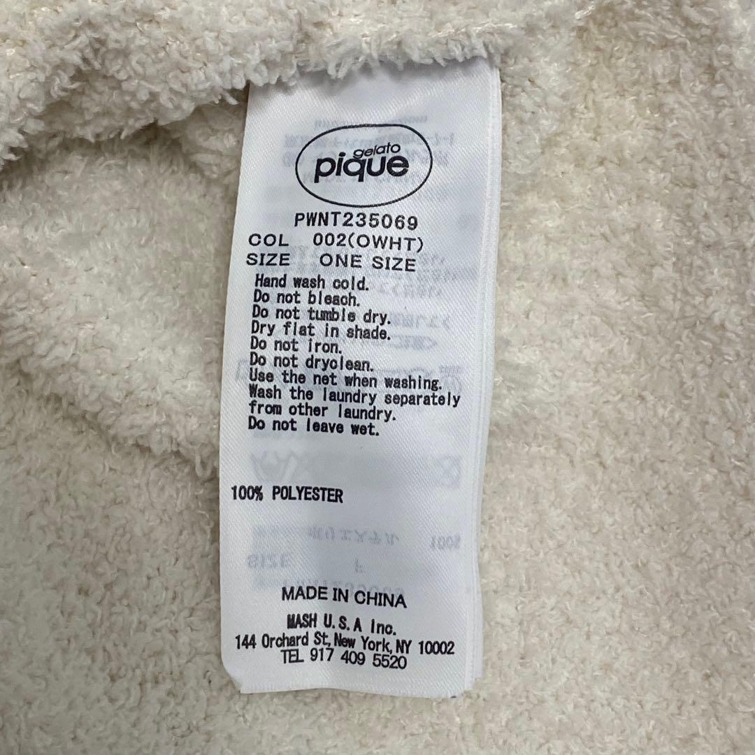 gelato pique】ストロベリー ジャガード プルオーバー ホワイト - メルカリ