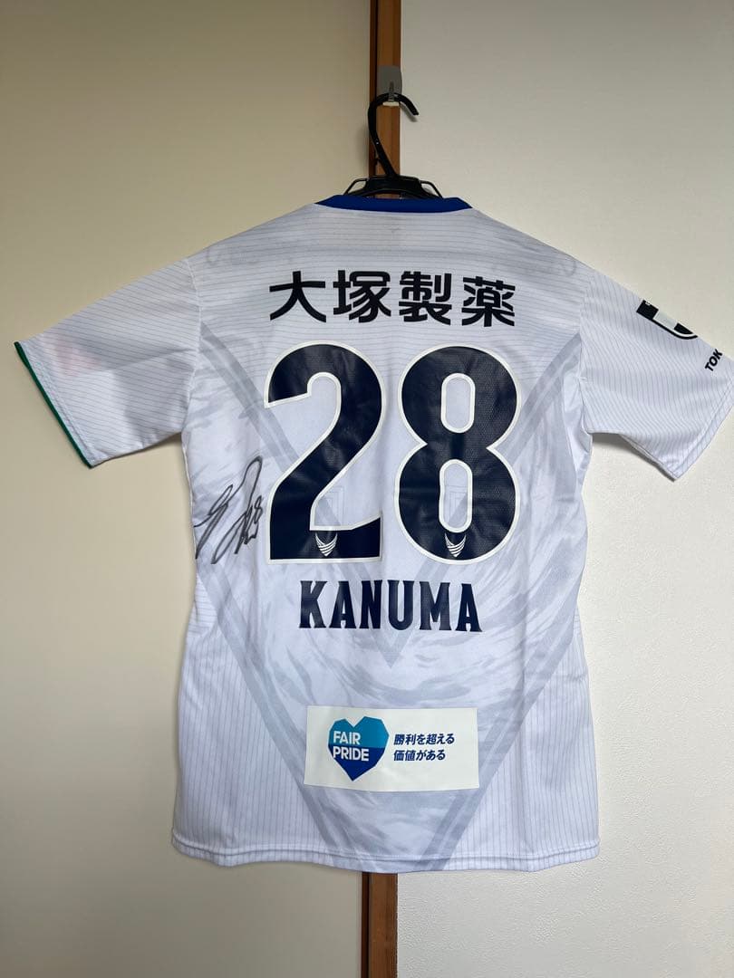 徳島ヴォルティス サイン入りユニフォーム 鹿沼選手 - メルカリ