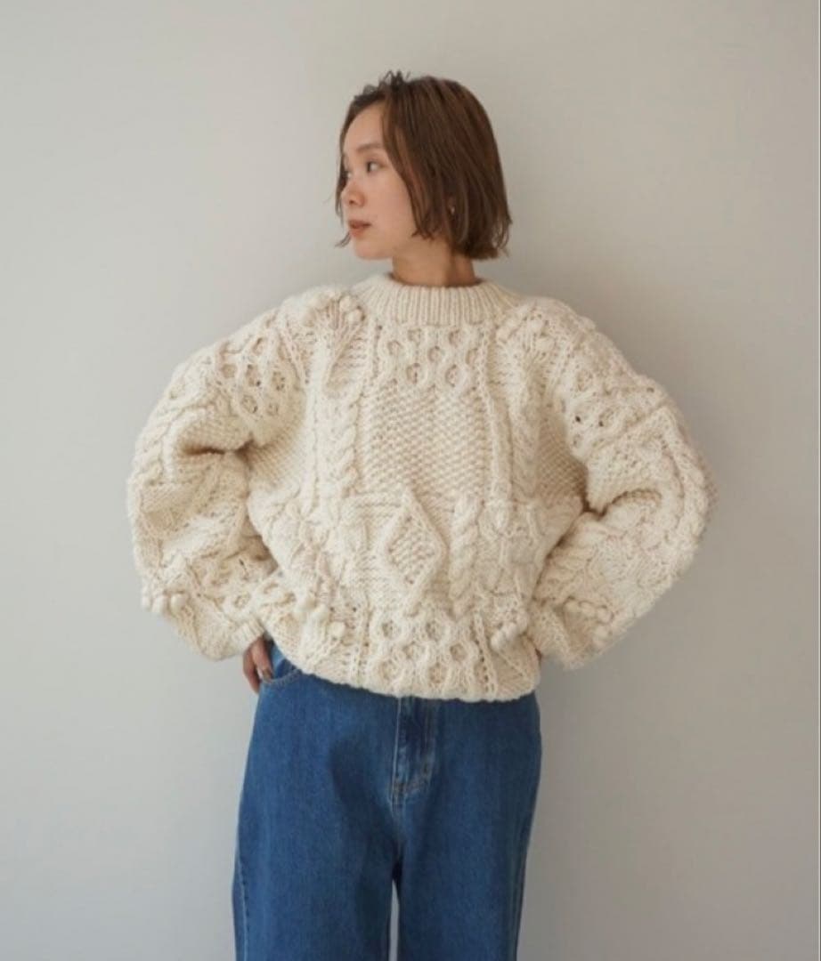 TODAYFUL Pattern Hand Knit パターンハンドニット - メルカリ