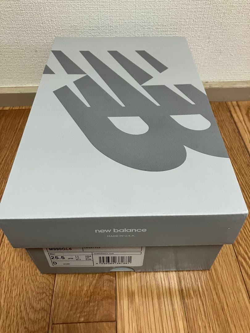 靴 New Balance 990V6 \"Gray\" (Heel Logo NB)