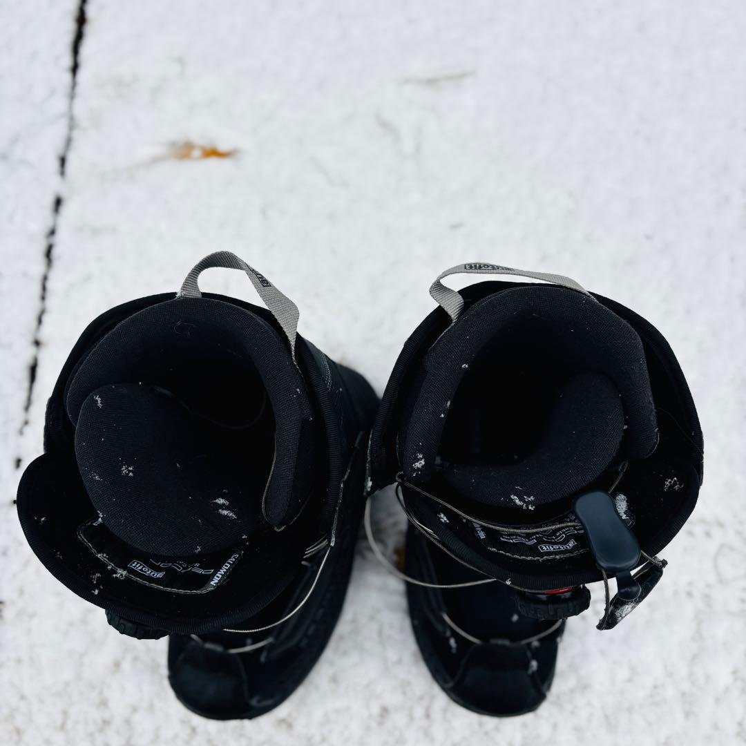 Salomon Boa スノーボードブーツ 黒 24.5cm バッグ付き【美品】