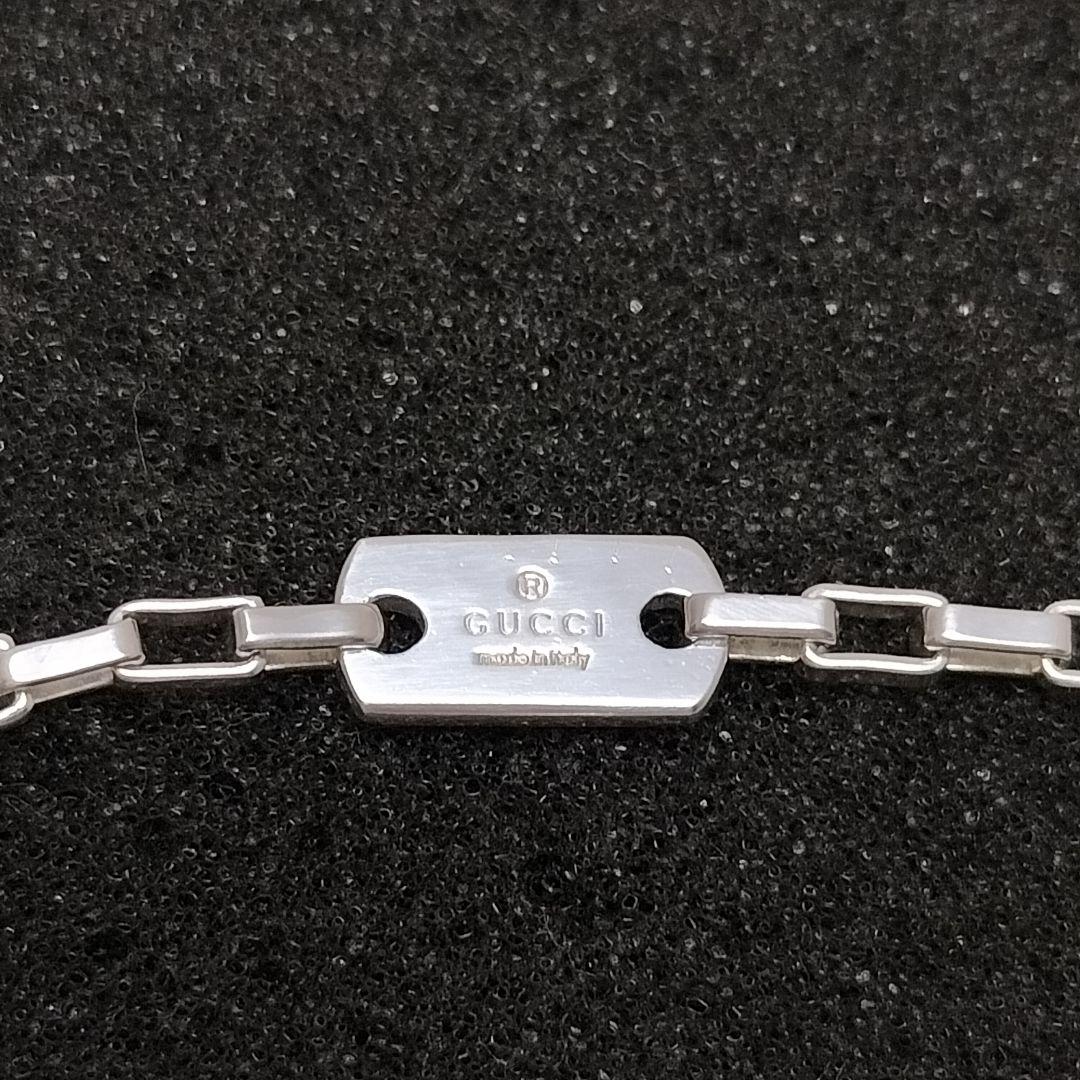 GUCCI グッチ ブレスレット ベネチアン スクエア 20.5cm 925