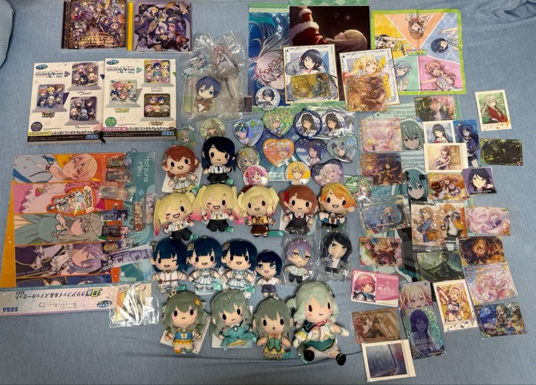 ミ*レ様 プロセカ　グッズ　まとめ売り　ふわぷち　クリアボード　ファイル　カード プロジェクトセカイ カラフルステージ！ feat. 初音ミク』「ぷちセカ