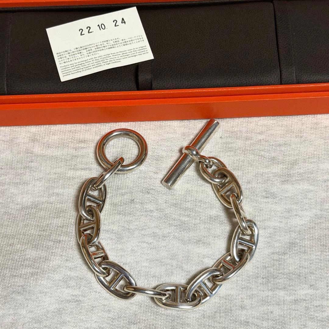 HERMES / エルメス シェーヌダンクル TGM12コマブレスレット エルメス ブレスレット シェーヌダンクル TGM 12コマ | 東京銀座の