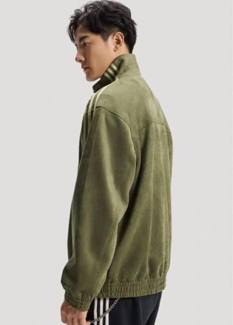 即日発送海外限定adidas originalsスエード トラックジャケットXL