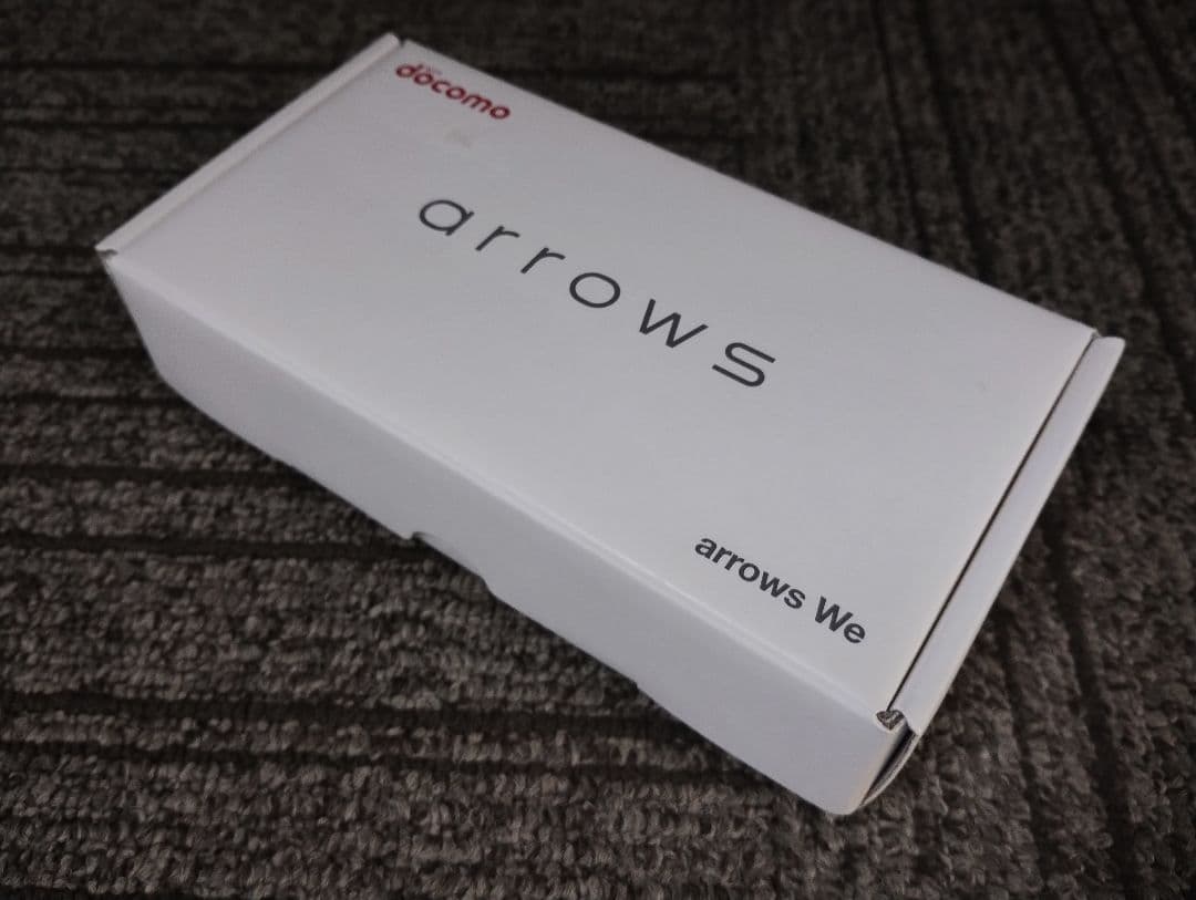 新品!![docomo]本体 arrows We F-51B(ネイビー) arrows We F-51B ネイビー 4GB 64GB 白ロム ドコモ SIMロック解除済み