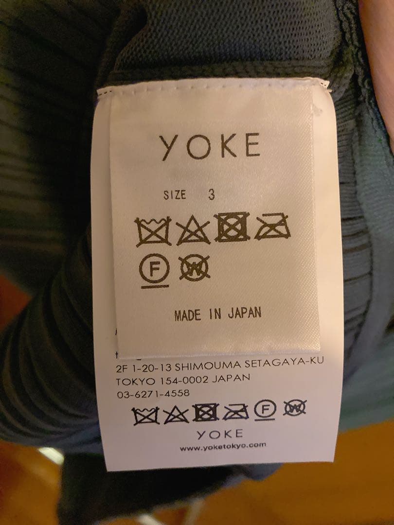 《値下げ交渉可能！》YOKE Pleated Knit セットアップ サイズ3