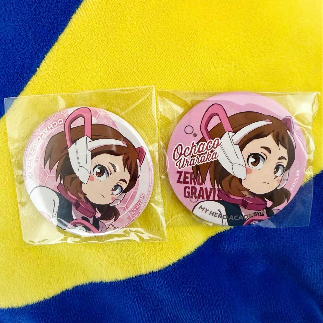 新品 未使用】ヒロアカ 麗日お茶子 缶バッジ 2点 セット - メルカリ