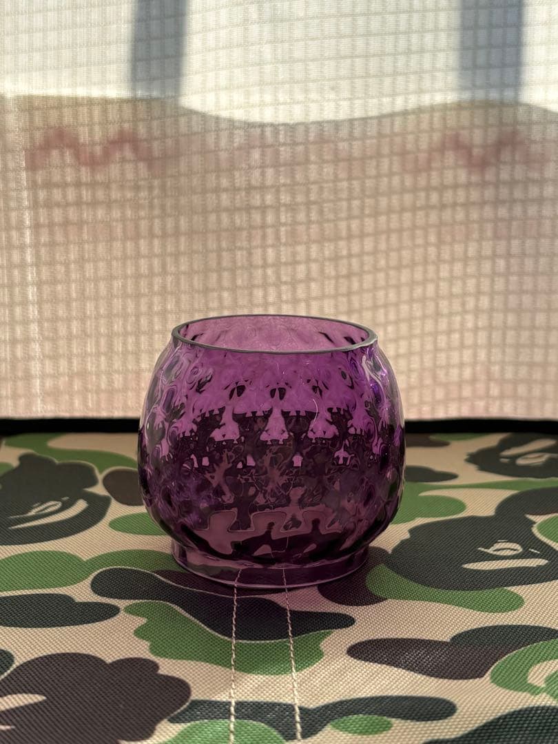 magmaglass マグマグラス アメジストdia FEUERHAND176用 Magma Glass Studio【ランタングローブ】Blue/Violet